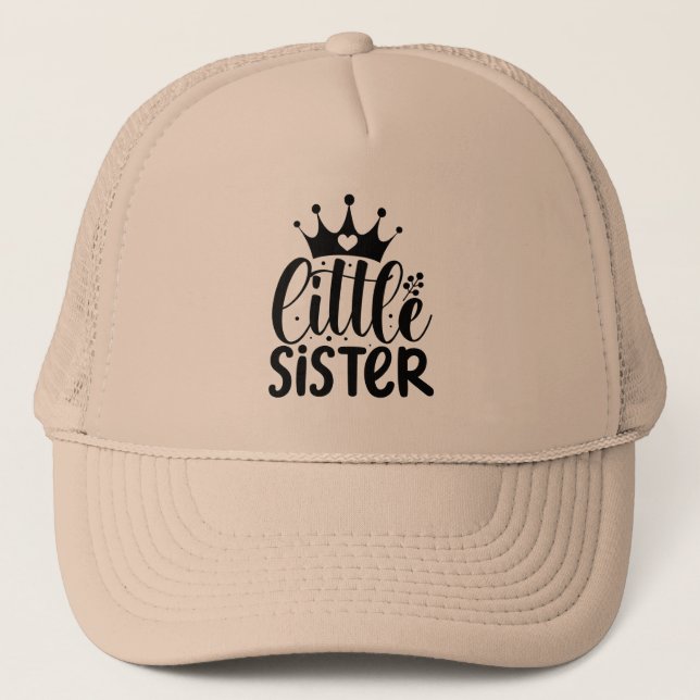 Little sister  trucker hat (Front)