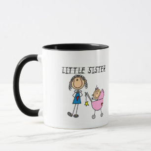 Little Sister With Big Sis Tshirts Mug