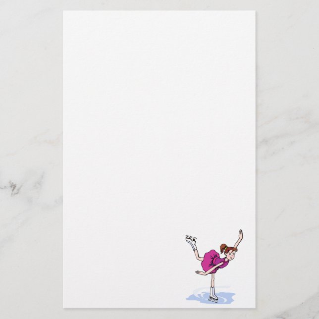 Little Skater Stationery (Front)