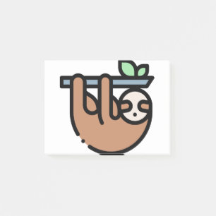 Little Sloth Post-it Notes
