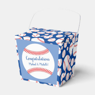 Little Slugger Baseball Baby Shower Favour Box