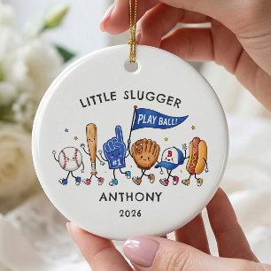 Little Slugger Baseball Ornament