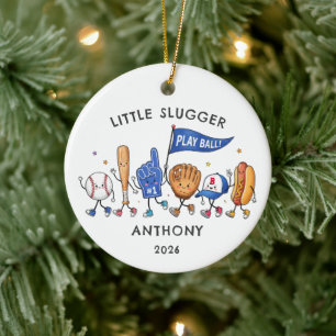 Little Slugger Baseball Ornament