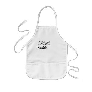 Little Smith Personalised Name Kids Apron