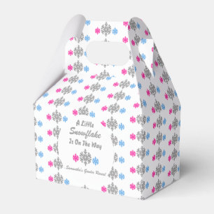 Little Snowflake On The Way Favour Box