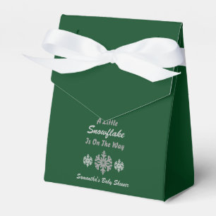 Little Snowflake On The Way Favour Box