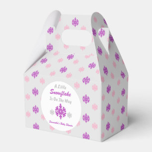 Little Snowflake On The Way Favour Box