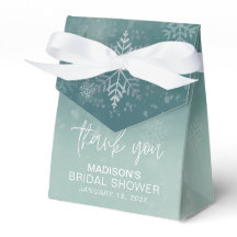 Little Snowflakes Bridal Shower Thank You