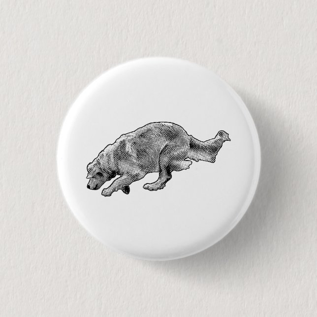 Little Speckled Burst 3 Cm Round Badge (Front)