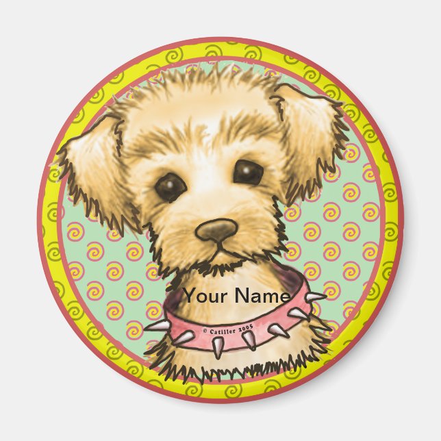 Little Spike Dog  Magnet (Front)