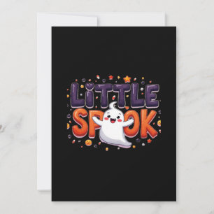 Little Spook Cute Halloween Creative Style Holiday Card