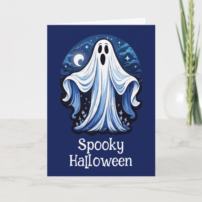 Little Spooky Ghost - Halloween 16 - Fan Fun Card (Front)