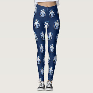 Little Spooky Ghost - Halloween 16 - Fan Fun Leggings