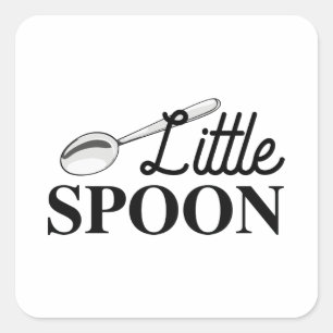 Little Spoon Square Sticker