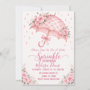 Little Sprinkle Baby Shower Invitation