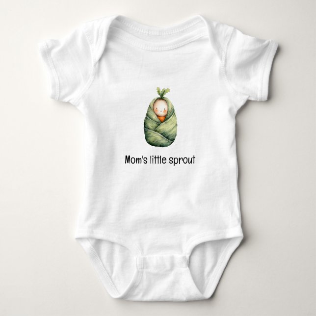 Little Sprout Baby Bodysuit (Front)