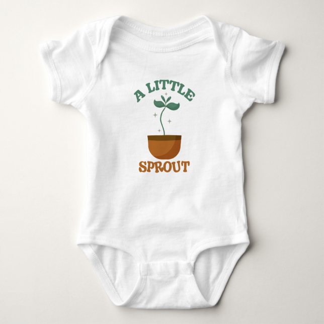 Little Sprout Baby Bodysuit (Front)