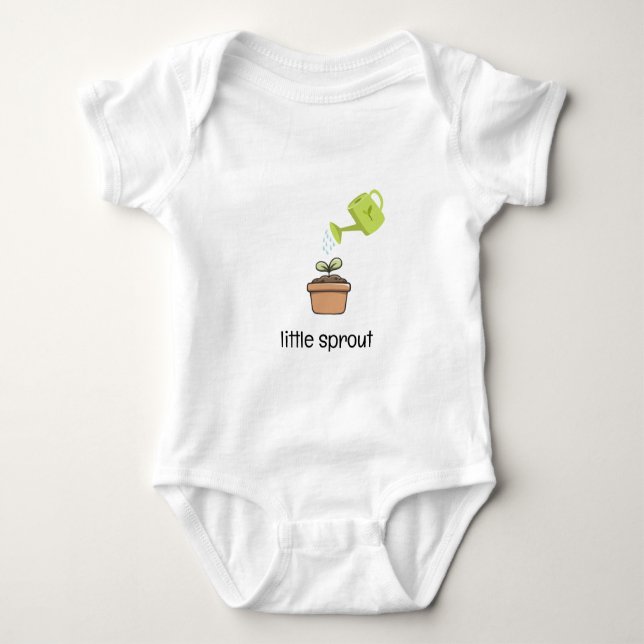 Little Sprout Baby Bodysuit (Front)