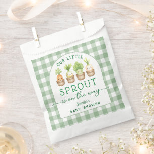 Little Sprout Baby Shower Favour Bags