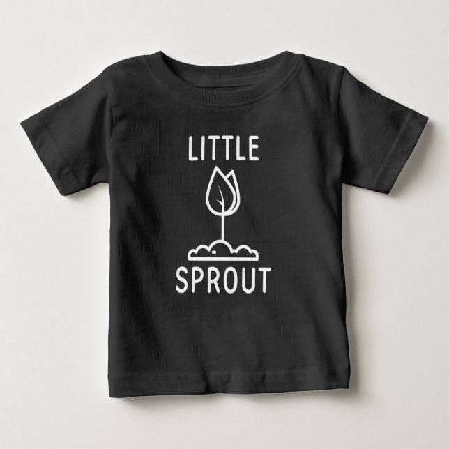 Little Sprout Baby T-Shirt (Front)