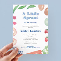 Little Sprout Farmers Market Baby Boy Shower