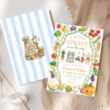 Little Sprout Farmers Market Boy Baby Shower