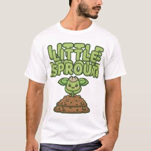 Little Sprout Kawaii Seedling Kids Tee