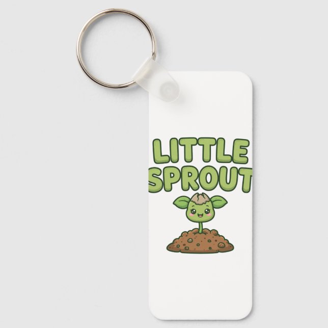 Little Sprout Keychain (Front)
