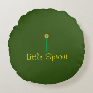 Little sprout round cushion