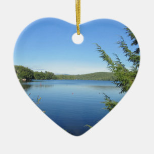 Little Squam Lake Ceramic Tree Decoration