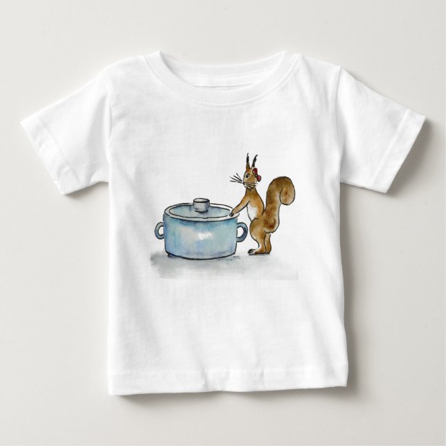 little squirrel baby T-Shirt (Front)