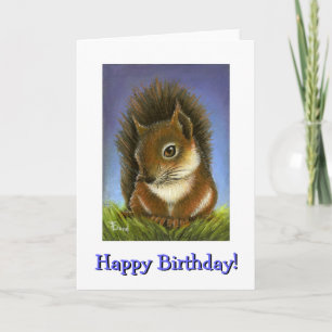 Little squirrel card
