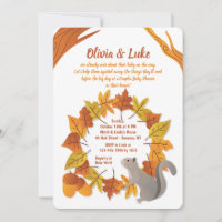 Little Squirrel Invitation