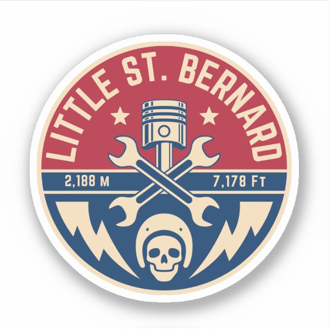 Little St Bernard Pass french italy Alpine motorcy (Front)