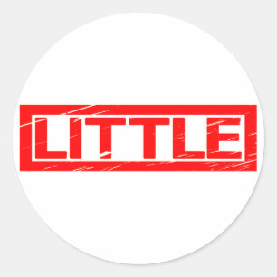 Little Stamp Classic Round Sticker