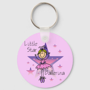 Little Star Ballerina - Blonde Hair Key Ring