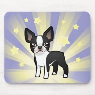 Little Star Boston Terrier Mouse Pad