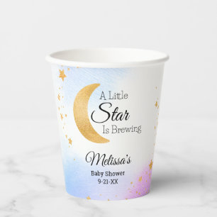Little Star Brewing Baby Shower Paper Cups
