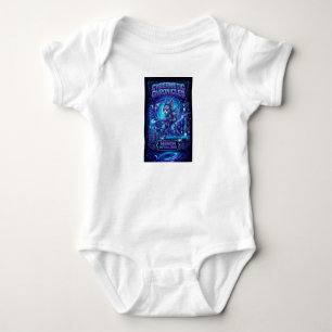Little Star Gazer: Vibrant Nebula Space Baby Outfi Bodysuit