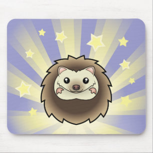 Little Star Pygmy Hedgehog Mouse Pad