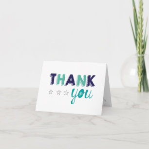 Little Star Thank You Note Card