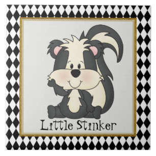 Little Stinker fun cartoon tile
