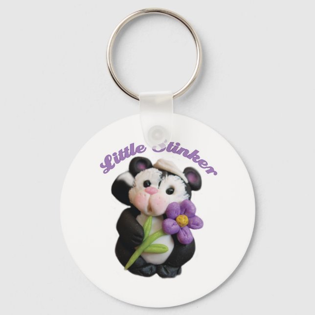 Little Stinker Key Ring (Front)