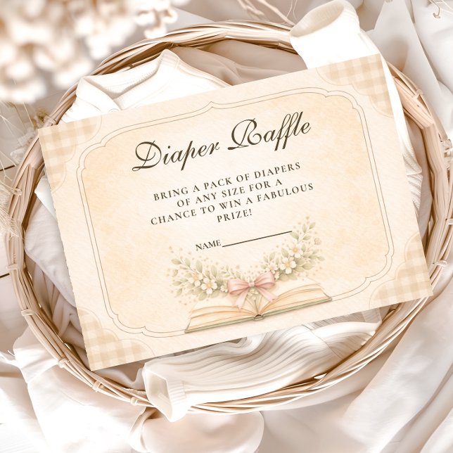 Little Story Begins Diapper Raffle Enclosure Card (Creator Uploaded)
