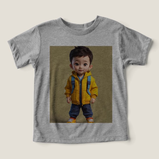  "Little Sunshine: A Chibi Adventure in Yellow" (Design Front)