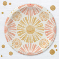 Little Sunshine Watercolor Pattern