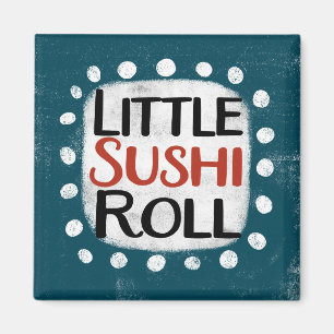 Little Sushi Roll Refrigerator Magnet