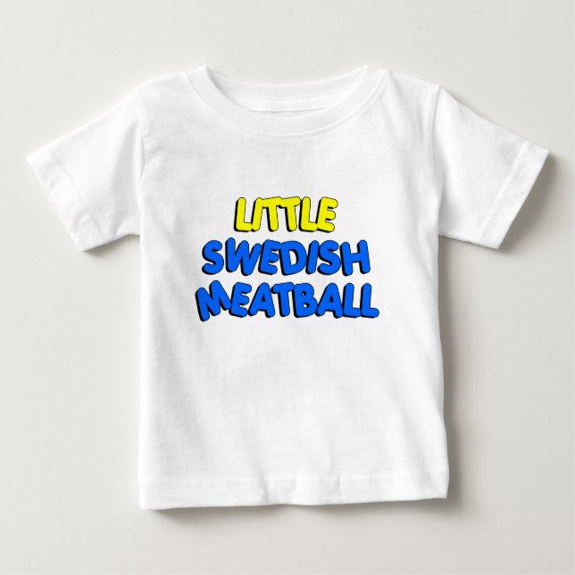 Little Swedish Meatball Baby T-Shirt (Front)