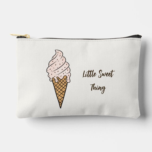 Little Sweet Thing Ice Cream Accessory Pouch (Front)