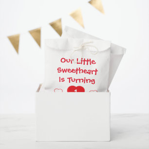 Little Sweetheart 1st Birthday Favour Bags
